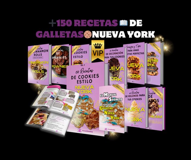 150 Recetas de Galletas Rellenas + 6 Bonos